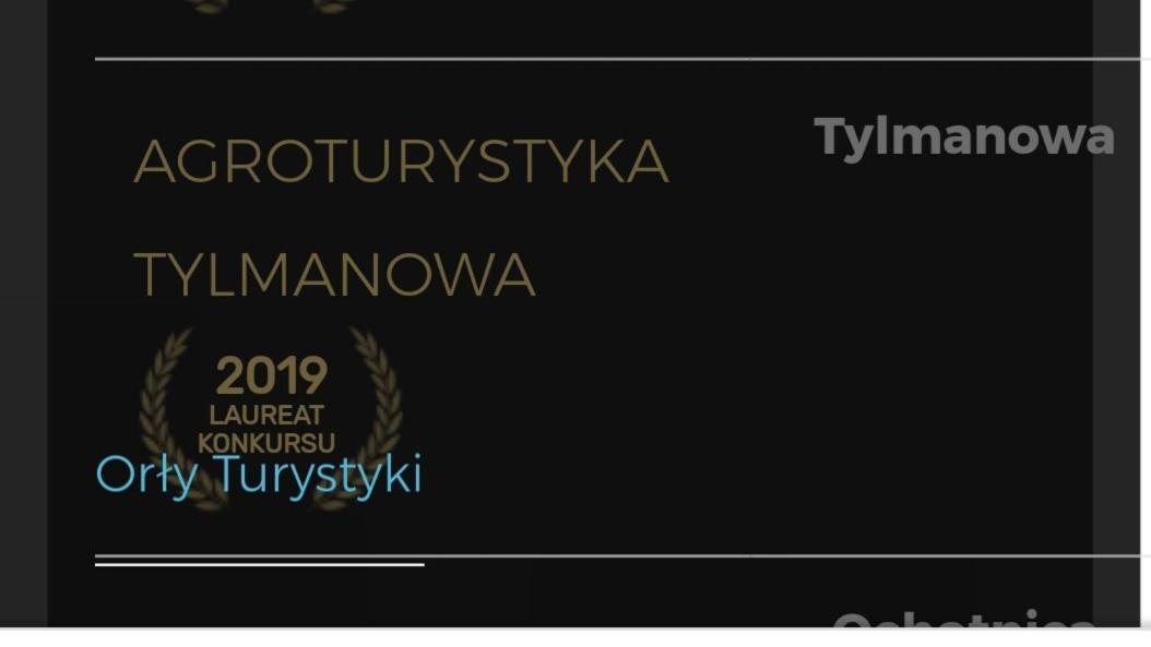 Agroturystyka Tylmanowa Luaran gambar